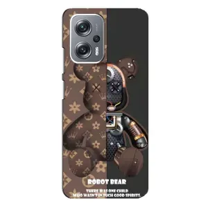 Круті Чохли Луі Віттон для Xiaomi Redmi Note 12 Pro (5g) (AlphaPrint) (Ведмідь Луі Вітон)