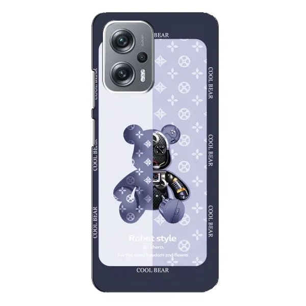 Чехол с принтом «Медвежонок LV» для Xiaomi Redmi Note 12 Pro (5g)