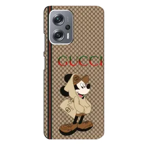 Чохли  GUCCI для Сяомі Редмі ноут 12 про (5г) (AlphaPrint) (Mickey GUCCI)
