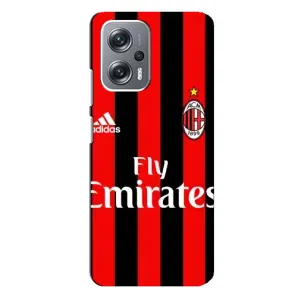 Чохли для Xiaomi Redmi Note 12 Pro (5g) (VPrint) - Футбольні клуби (Milan)