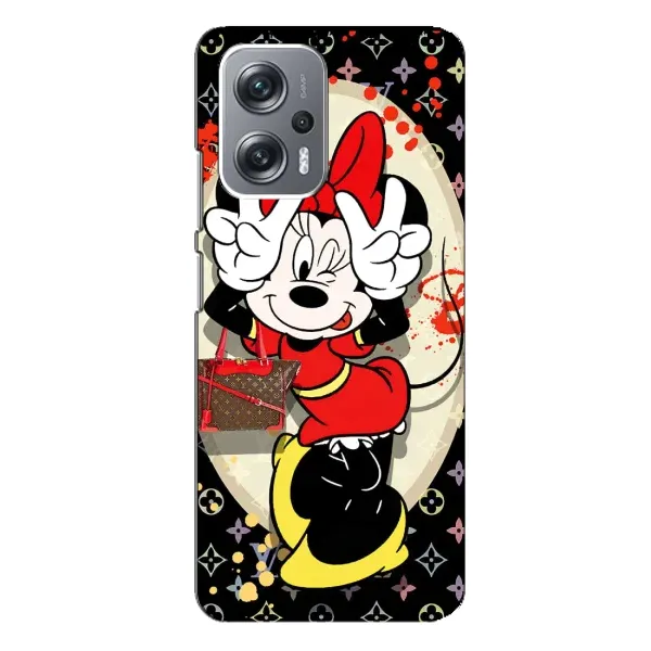 Чехол с принтом «Минни peace» для Xiaomi Redmi Note 12 Pro (5g)