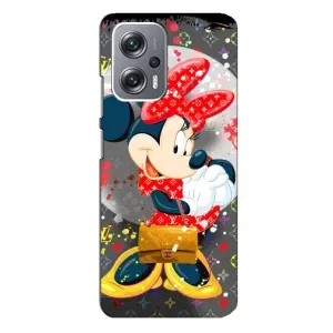 Чохол Disney Mouse Xiaomi Redmi Note 12 Pro (5g) (PREMIUMPrint) (Minni з бантіком)