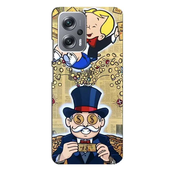 Чехол с принтом «Монополия Мен» для Xiaomi Redmi Note 12 Pro (5g)
