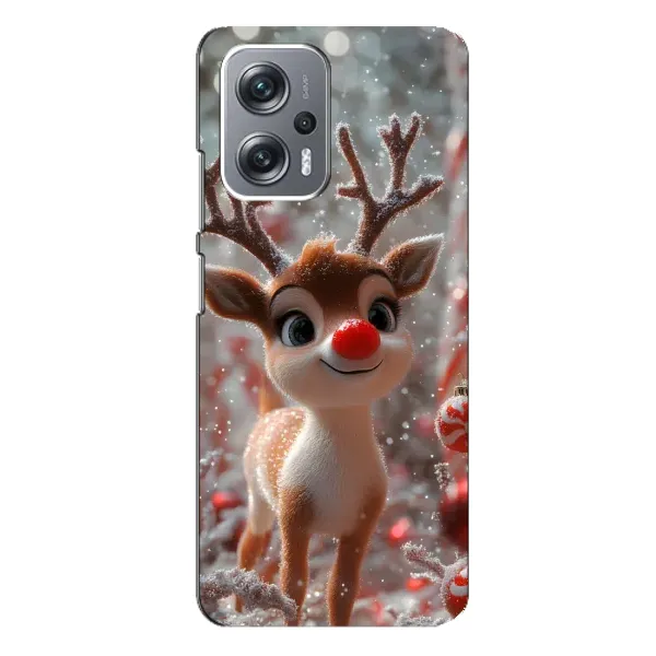 Чохол з принтом «Олень з носом» для Xiaomi Redmi Note 12 Pro (5g) Чохол з принтом «Олень з носом» для Xiaomi Redmi Note 12 Pro (5g)