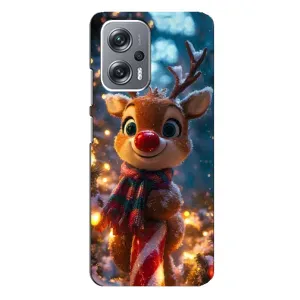 Чохол з принтом «Олень з шарфом» для Xiaomi Redmi Note 12 Pro (5g)