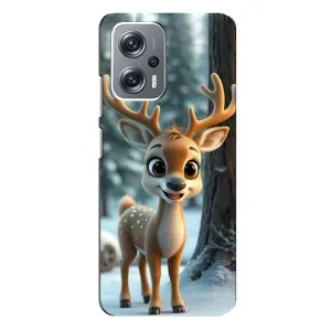 Чохол з принтом «Оленятко в лісі» для Xiaomi Redmi Note 12 Pro (5g)