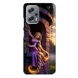 Чохол Рапунцель для Xiaomi Redmi Note 12 Pro (5g) (Рапунцель на вежі)