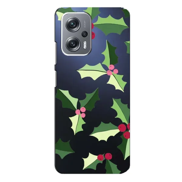 Чохол з принтом «Різдвяний фон» для Xiaomi Redmi Note 12 Pro (5g)