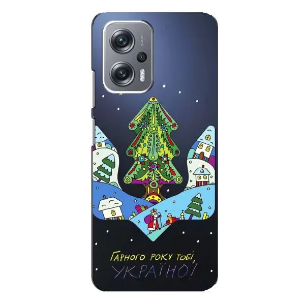 Чохол з принтом «Різдвяний герб» для Xiaomi Redmi Note 12 Pro (5g)