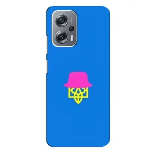 Чохли для Xiaomi Redmi Note 12 Pro (5g) Укр. Символіка (AlphaPrint) (Шапка на гербу)
