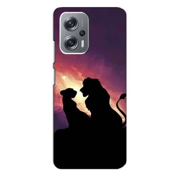 Чохол з принтом «Силует Сімба і Налу» для Xiaomi Redmi Note 12 Pro (5g)