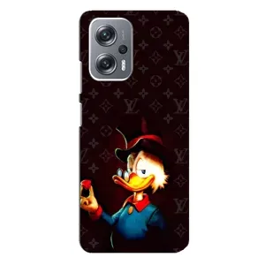 Чехли для Xiaomi Redmi Note 12 Pro (5g) - Скрудж МакДак Louis Vuitton (PREMIUMPrint) (Скрудж з ботліантом)