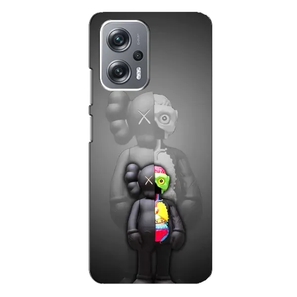 Чехол с принтом «Тело Bearbrick» для Xiaomi Redmi Note 12 Pro (5g)