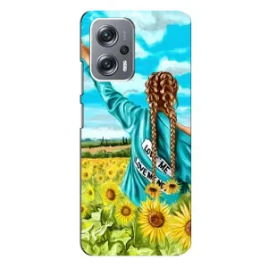 Чохол для Патріота України Xiaomi Redmi Note 12 Pro (5g) - (AlphaPrint) (Україночка)