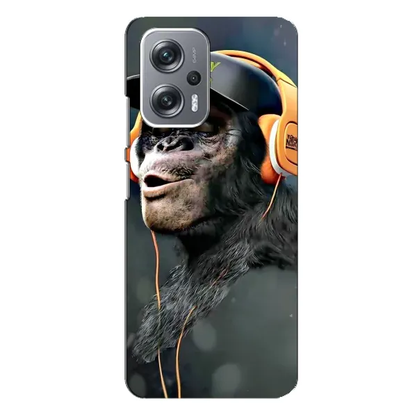 Чохол з принтом «В навушниках» для Xiaomi Redmi Note 12 Pro (5g)