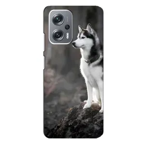 Чохол з Хаскі Xiaomi Redmi Note 12 Pro - (AlphaPrint) (Вірний собака)