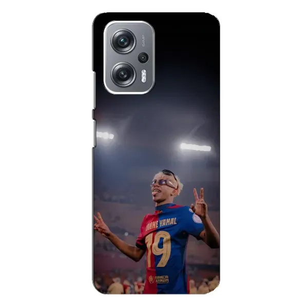 Чохол з принтом «Ямаль на стадіоні» для Xiaomi Redmi Note 12 Pro (5g)