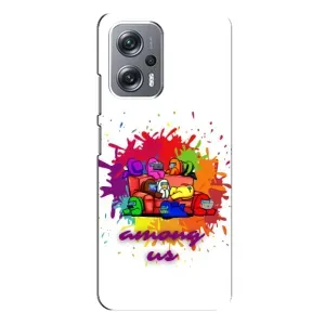 Чохли Амонг Ас для Xiaomi Redmi Note 12 Pro (5g) (AlphaPrint) (Яскравий АмонгАс)