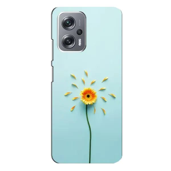 Чохол з принтом «Жовта квітка» для Xiaomi Redmi Note 12 Pro (5g)