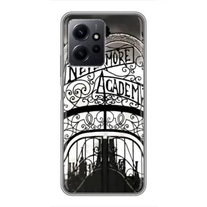 Чохол з дизайном Венздей 2 на Xiaomi Redmi Note 12 (Ворота Академії Невермор)