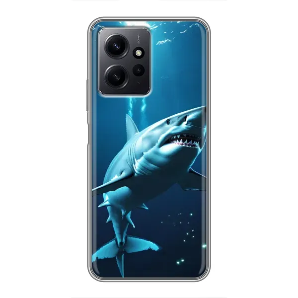 Чохол з принтом «Акула під водою» для Xiaomi Redmi Note 12 Чохол з принтом «Акула під водою» для Xiaomi Redmi Note 12