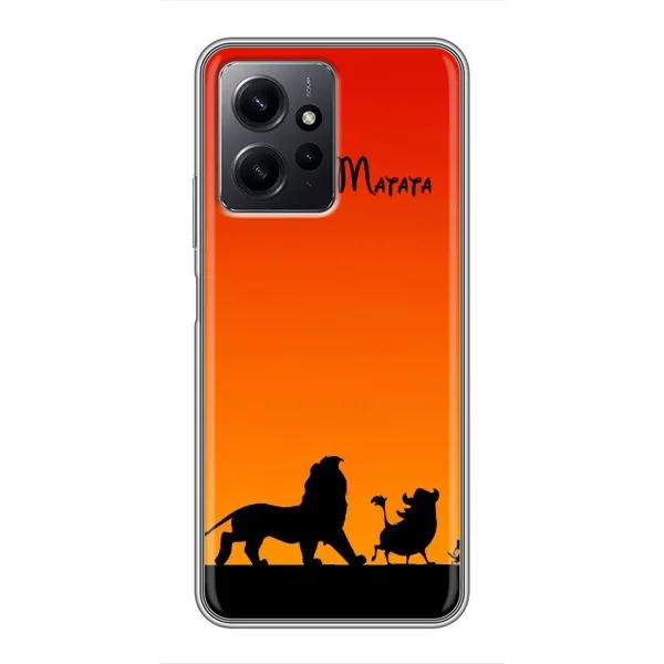 Чохол з принтом «Акуна Матата закат» для Xiaomi Redmi Note 12