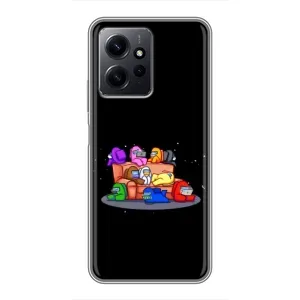 Чохли Амонг Ас для Xiaomi Redmi Note 12 (AlphaPrint) (Амонг-ас)
