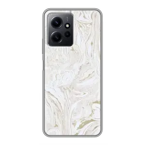 Мраморний чехол на Xiaomi Redmi Note 12 (VPrint) (Білий мрамор)