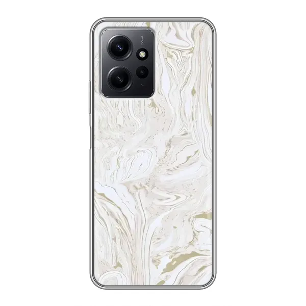 Чехол с принтом «Белый мрамор» для Xiaomi Redmi Note 12