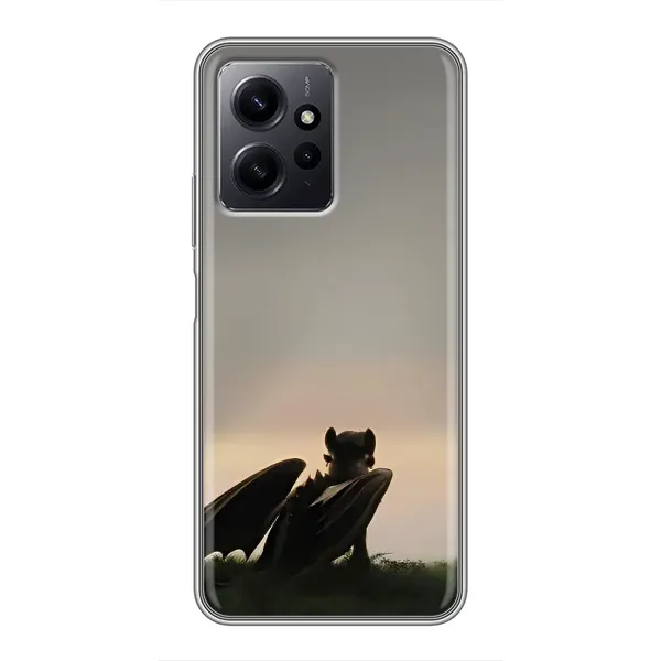 Чехол с принтом «Беззубик» для Xiaomi Redmi Note 12