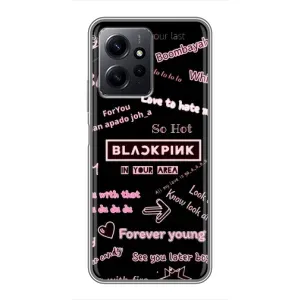 Чохол з музикальним гуртом для Xiaomi Redmi Note 12 (BLACKPINK)