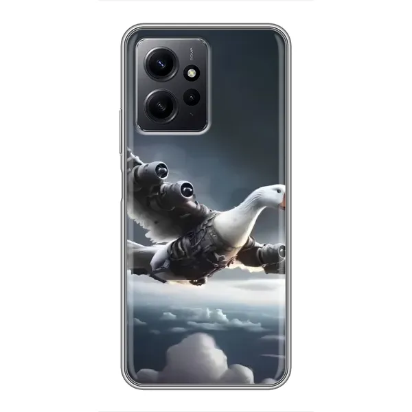 Чехол с принтом «Бомбардини гусини» для Xiaomi Redmi Note 12 Чехол с принтом «Бомбардини гусини» для Xiaomi Redmi Note 12