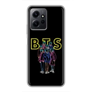 Чохол з принтом «BTS стайл» для Xiaomi Redmi Note 12