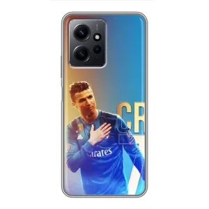 Чохол Кріштіану Роналду для Xiaomi Redmi Note 12 (AlphaPrint) (CR7 Real)