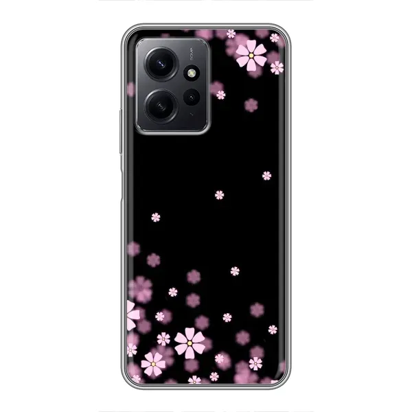 Чехол с принтом «Цветочки маленькие» для Xiaomi Redmi Note 12 Чехол с принтом «Цветочки маленькие» для Xiaomi Redmi Note 12