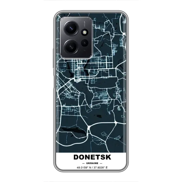 Чехол с принтом «Донецк» для Xiaomi Redmi Note 12