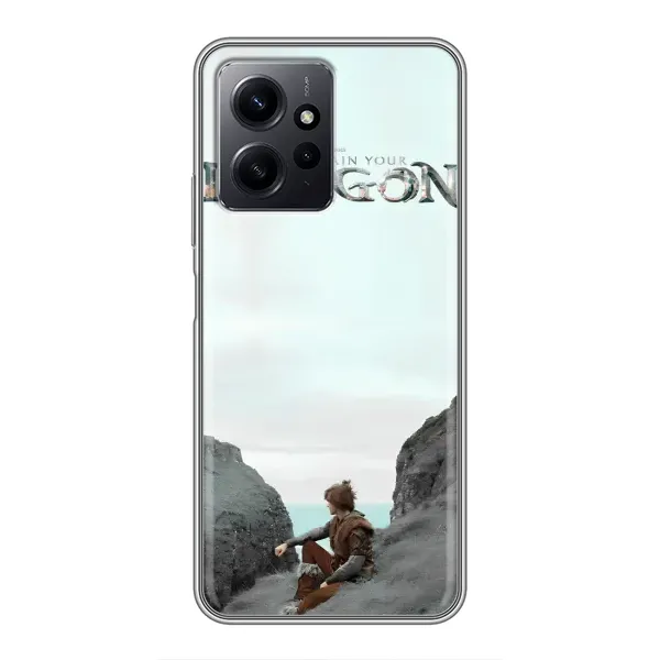 Чехол с принтом «Дракон лого» для Xiaomi Redmi Note 12