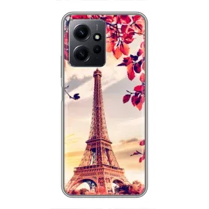 Чохол Ейфелева Вежа Xiaomi Redmi Note 12 - (AlphaPrint) (Ейфелева Вежа)