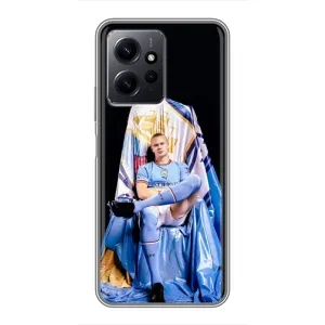 Чехлы с футболистом Ерлинг Холанд для Xiaomi Redmi Note 12 (AlphaPrint) (футболист Холанн)