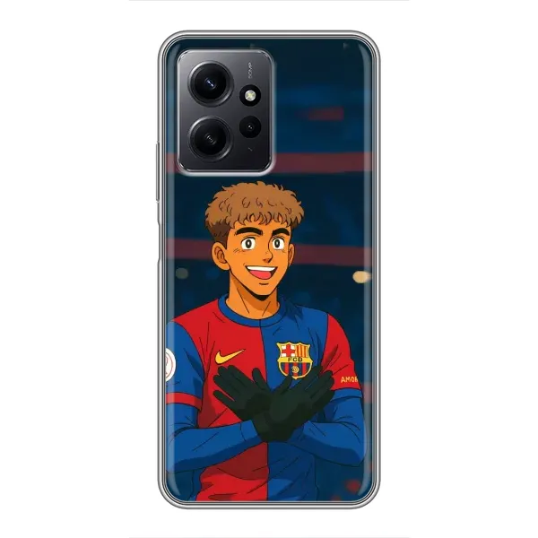Чехол с принтом «Футболист Ямаль» для Xiaomi Redmi Note 12 Чехол с принтом «Футболист Ямаль» для Xiaomi Redmi Note 12