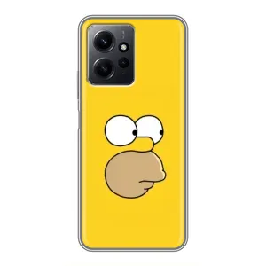 Чjхол з Сімпсонами для Xiaomi Redmi Note 12 (VPrint) (Гомер)