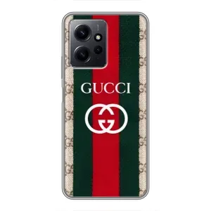 Чохли GUCCI для Сяомі Редмі Нот 12 (AlphaPrint) (Gucci дизайн)