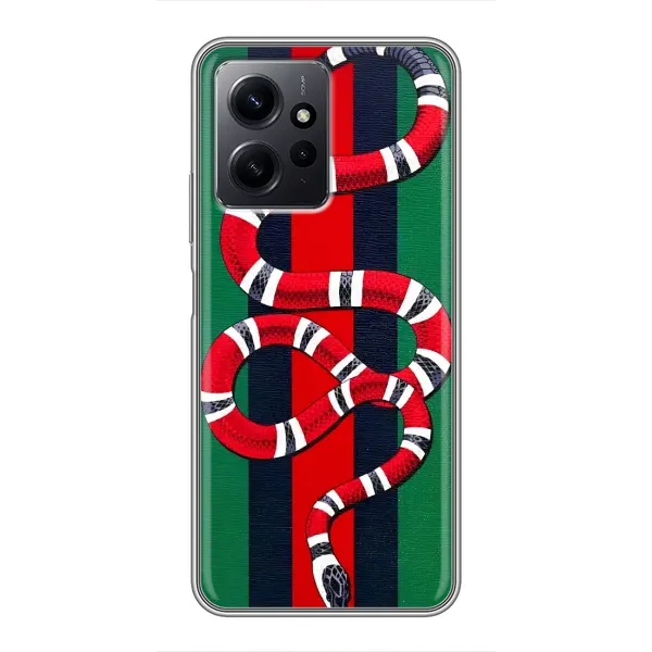 Чехол с принтом «Gucci змия» для Xiaomi Redmi Note 12 Чехол с принтом «Gucci змия» для Xiaomi Redmi Note 12