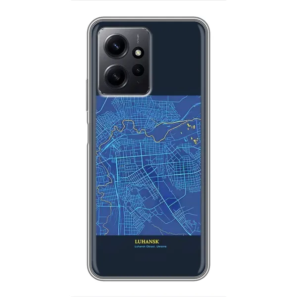 Чехол с принтом «Гуганск» для Xiaomi Redmi Note 12