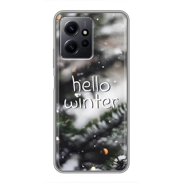 Чехол с принтом «Hello winter» для Xiaomi Redmi Note 12 Чехол с принтом «Hello winter» для Xiaomi Redmi Note 12