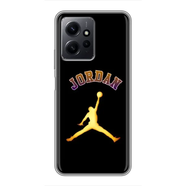 Чехол с принтом «Jordan Gold» для Xiaomi Redmi Note 12