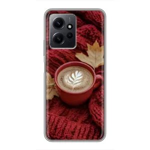 Чехол с принтом «Кофе на пледе» для Xiaomi Redmi Note 12