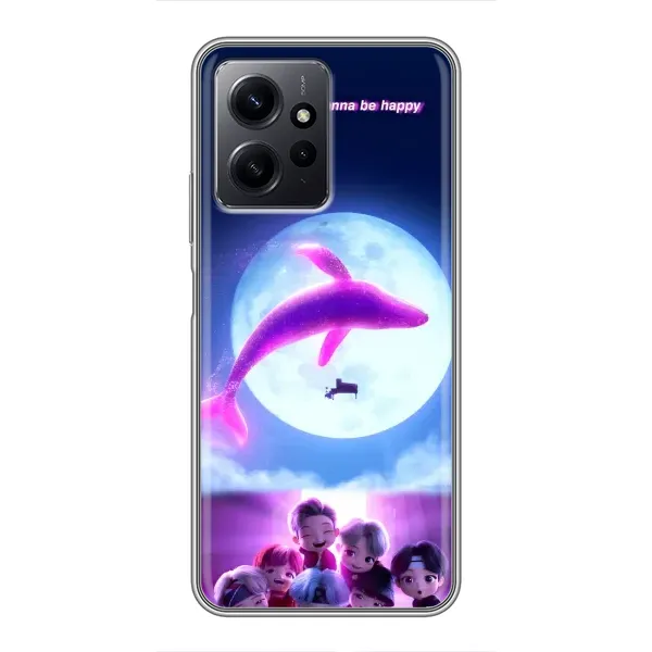 Чохол з принтом «КИТ BTS» для Xiaomi Redmi Note 12