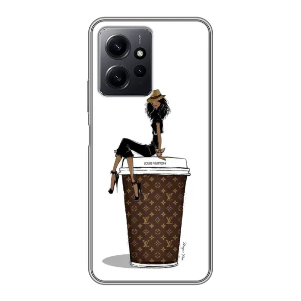 Чехол с принтом «кофе LOUIS VUITTON» для Xiaomi Redmi Note 12 Чехол с принтом «кофе LOUIS VUITTON» для Xiaomi Redmi Note 12