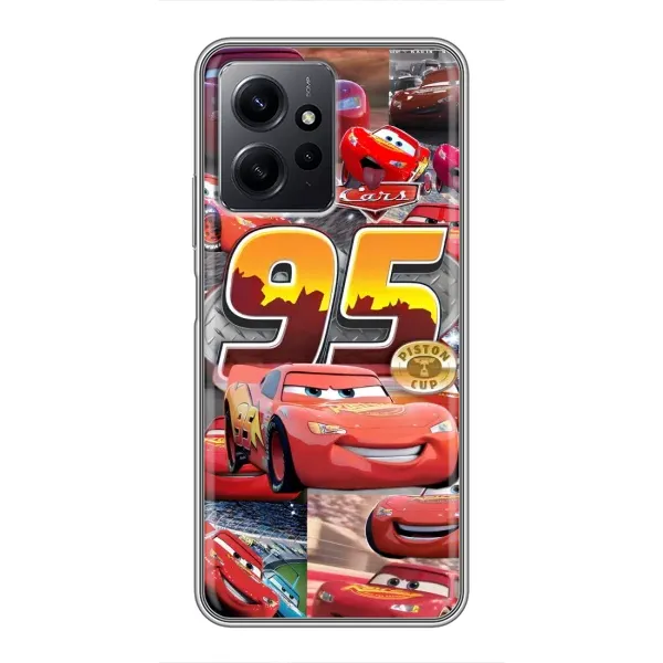Чохол з принтом «Колаж Блискавка Маквін» для Xiaomi Redmi Note 12